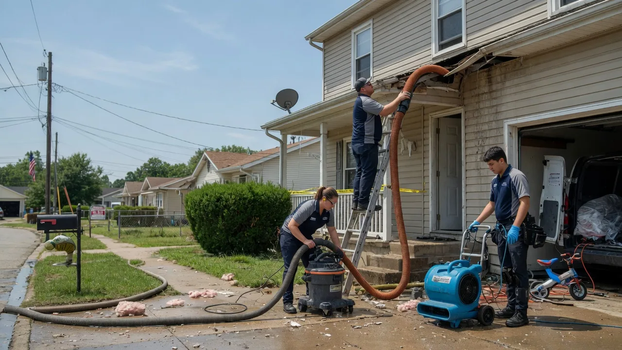 Water Damage Restoration in Mulberry Grove, IL near me